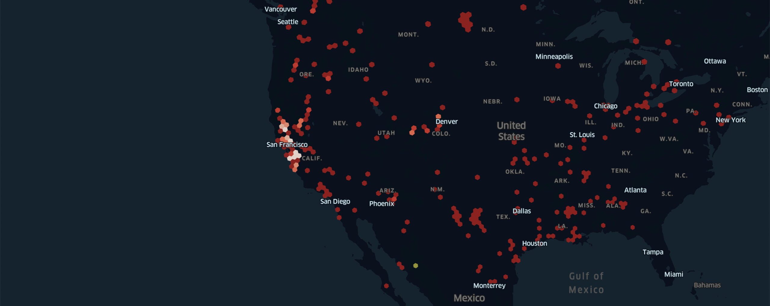 Global Fires visualisation map