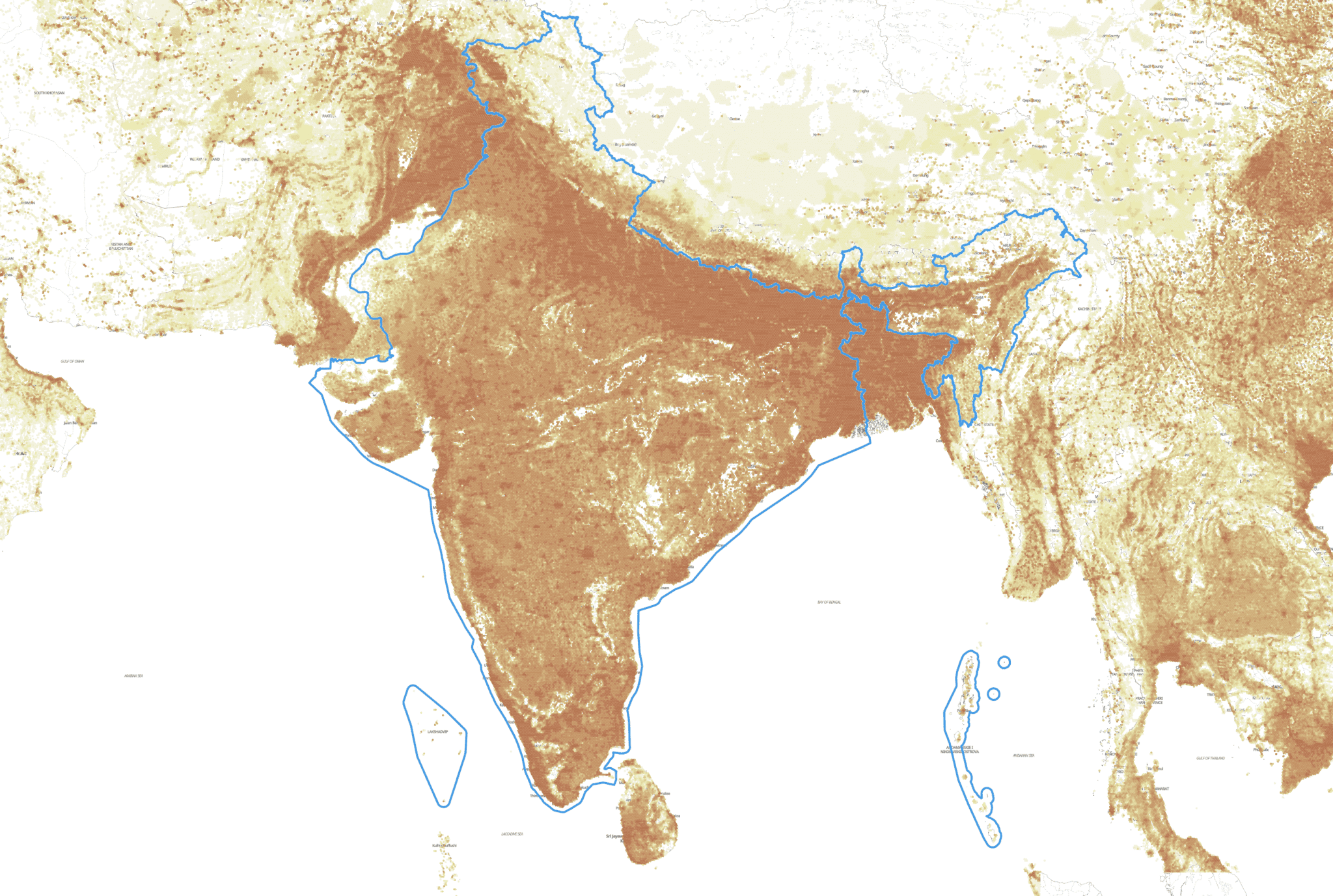 Discovering India Population Density: Interactive Map